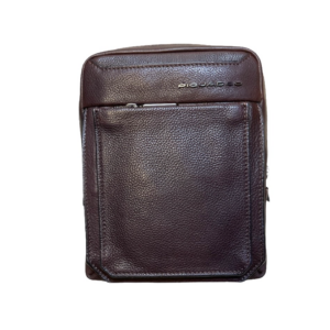 piquadro, tallin, leather crossbody bag, brown, ca3084w108, 23 x 18 x 5 cm, for men