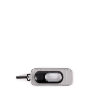 piquadro, wearable, leather keyring, ac562ors/gr, grey
