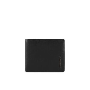 piquadro, piquadro, leather wallet, blue, for men