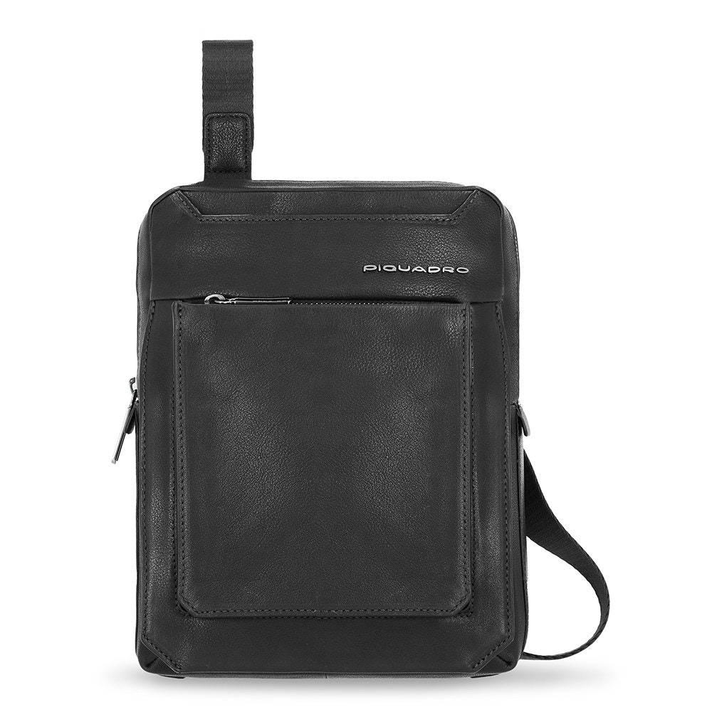 piquadro, tallin, ipad sleeve, leather crossbody bag, black, ca1816w108, 21.5 x 27 x 7 cm, for men piquadro, tallin, ipad sleeve, leather crossbody bag, black, ca1816w108, 21.5 x 27 x 7 cm, for men
