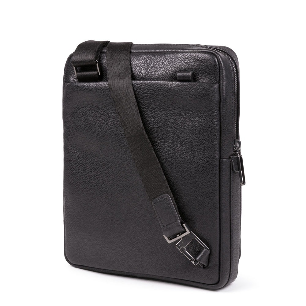 piquadro, tallin, ipad sleeve, leather crossbody bag, black, ca1816w108, 21.5 x 27 x 7 cm, for men piquadro, tallin, ipad sleeve, leather crossbody bag, black, ca1816w108, 21.5 x 27 x 7 cm, for men