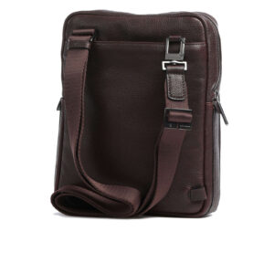 piquadro, tallin, small, leather crossbody bag, brown, ca1816w108, 21.5 x 27 x 7 cm, for men