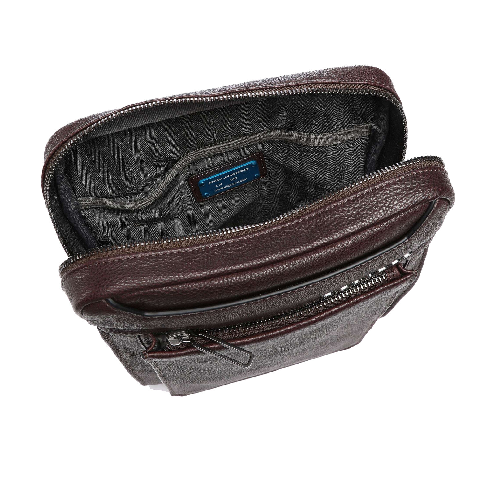 piquadro, tallin, small, leather crossbody bag, brown, ca1816w108, 21.5 x 27 x 7 cm, for men piquadro, tallin, small, leather crossbody bag, brown, ca1816w108, 21.5 x 27 x 7 cm, for men