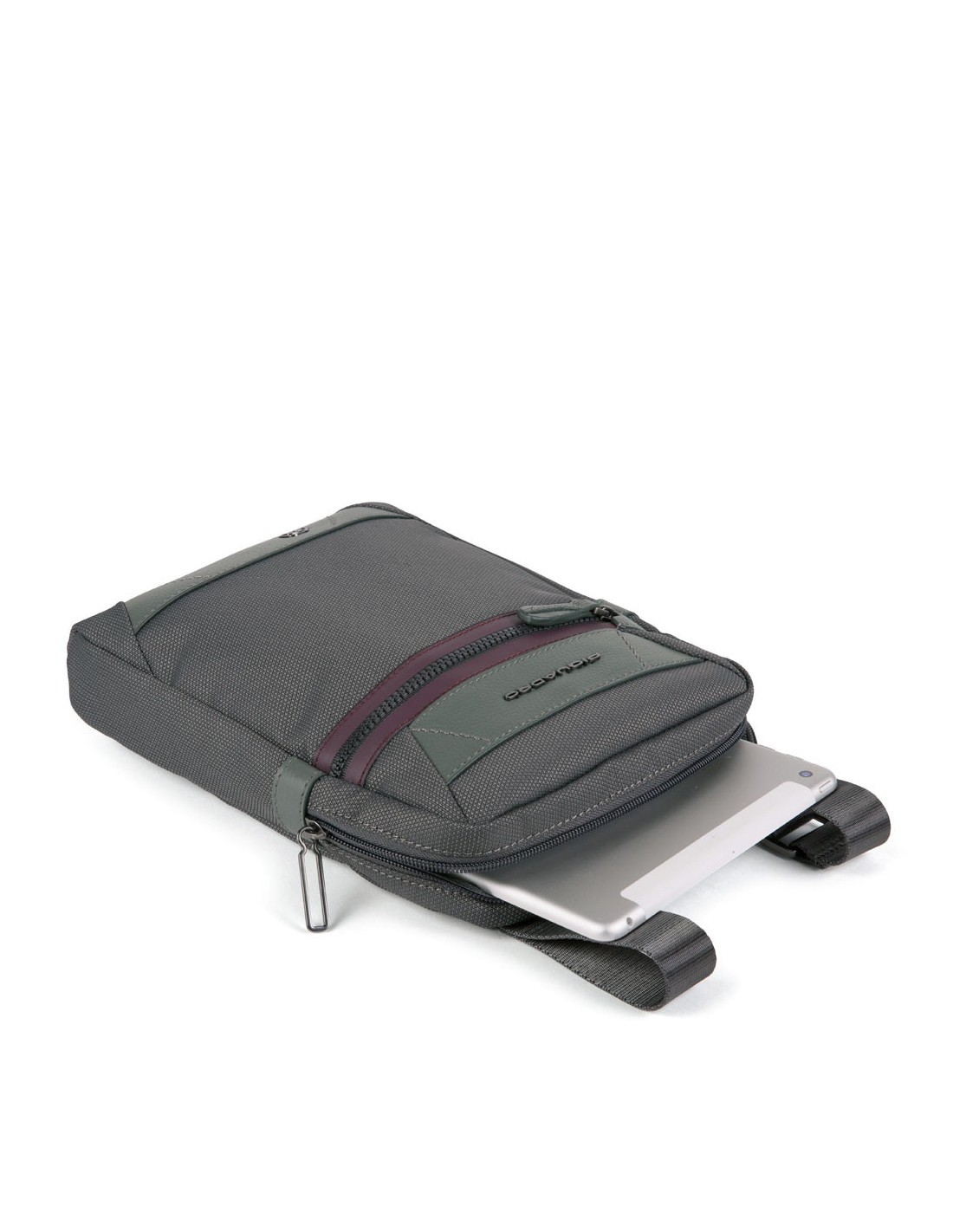 piquadro, trakai, recycled materials, small, textile crossbody bag, green, 27 x 21 x 5 cm, for men piquadro, trakai, recycled materials, small, textile crossbody bag, green, 27 x 21 x 5 cm, for men
