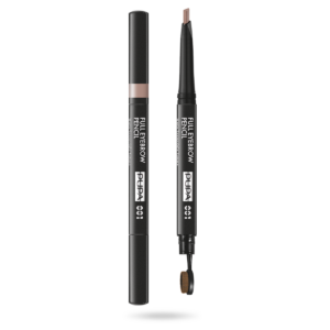 pupa, full, paraben free, definer, double ended, eyebrow cream pencil & brush 2 in 1, 001, blonde, 0.2 g *tester