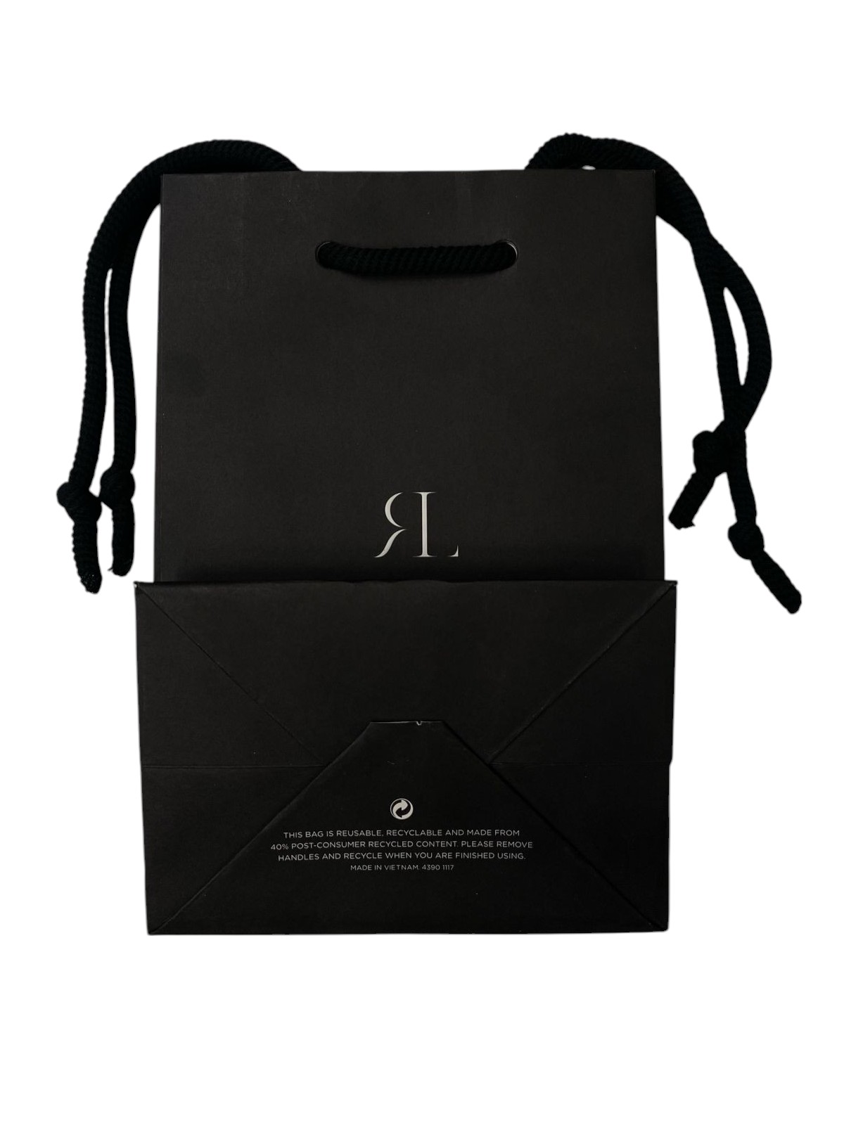revitalash, revitalash, shopping, cardboard shopping bag, paper, black, small revitalash, revitalash, shopping, cardboard shopping bag, paper, black, small