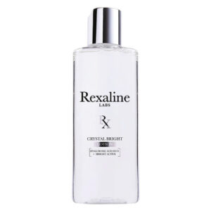 rexaline, crystal bright, hyaluronic acid + 3 bright active, illuminating, exfoliating lotion, 150 ml *tester