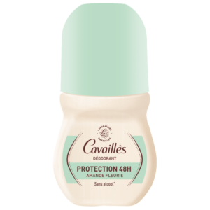 roge cavailles, dermato, 48h protection, almond blossom, deodorant roll on, for women, 50 ml