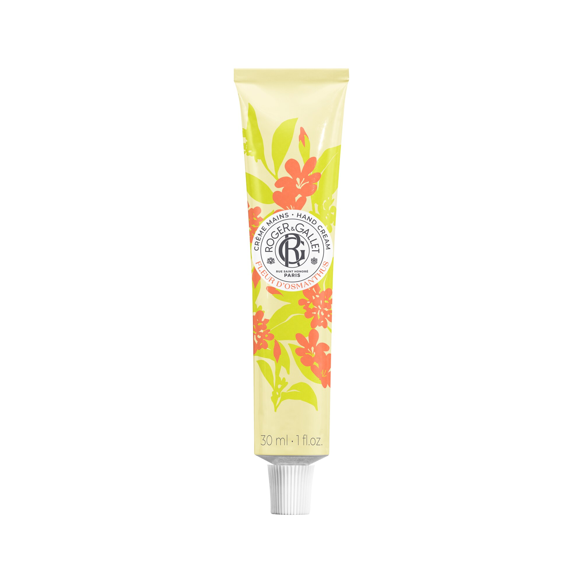 roger & gallet, fleur d'osmanthus, moisturising, hand cream, 30 ml roger & gallet, fleur d'osmanthus, moisturising, hand cream, 30 ml