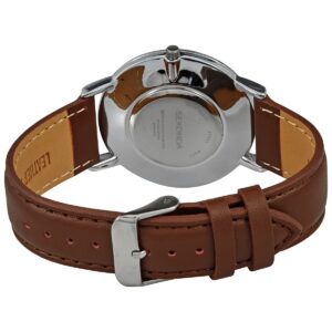 sekonda, sekonda, quartz leather strap watch, 1348.84, for men
