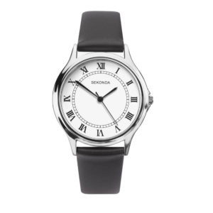 sekonda, sekonda, quartz leather strap watch, 1683.82, for men