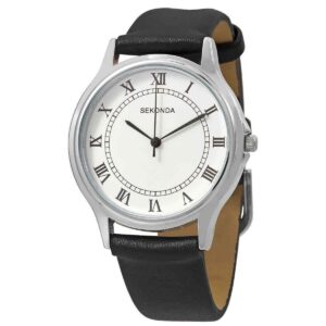 sekonda, sekonda, quartz leather strap watch, 3022.82, for men