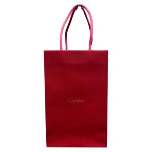 set, cartier, rouge, gwp cardboard bag, 12 pcs