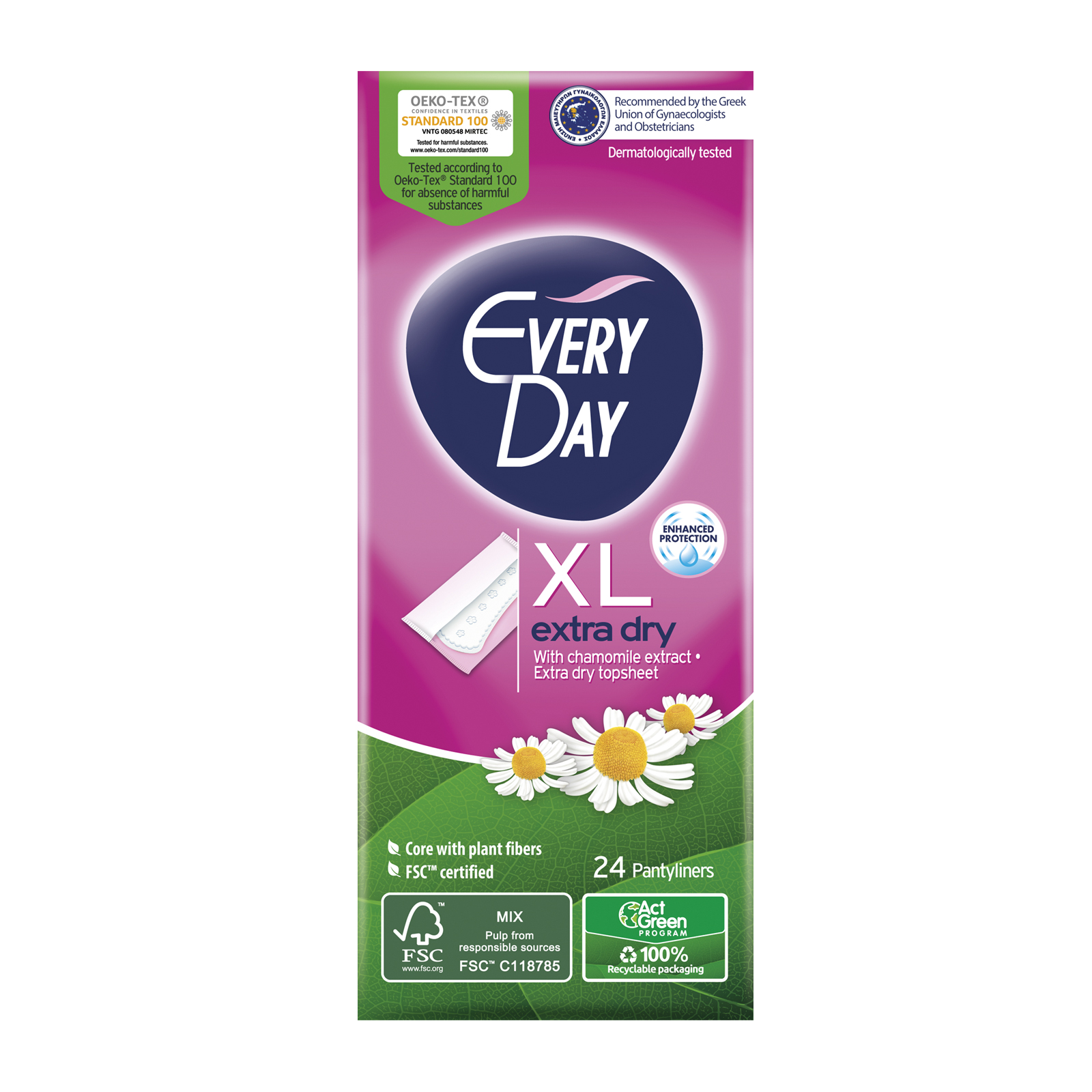 set, everyday, all cotton, pantyliners, protection, cotton, xl, 24 pcs, *tester set, everyday, all cotton, pantyliners, protection, cotton, xl, 24 pcs, *tester