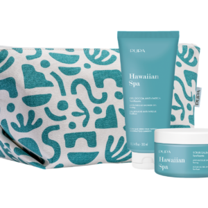 set pupa: hawaiian spa, anti fatigue, body scrub, 350 g + hawaiian spa, anti fatigue, shower gel, 300 ml