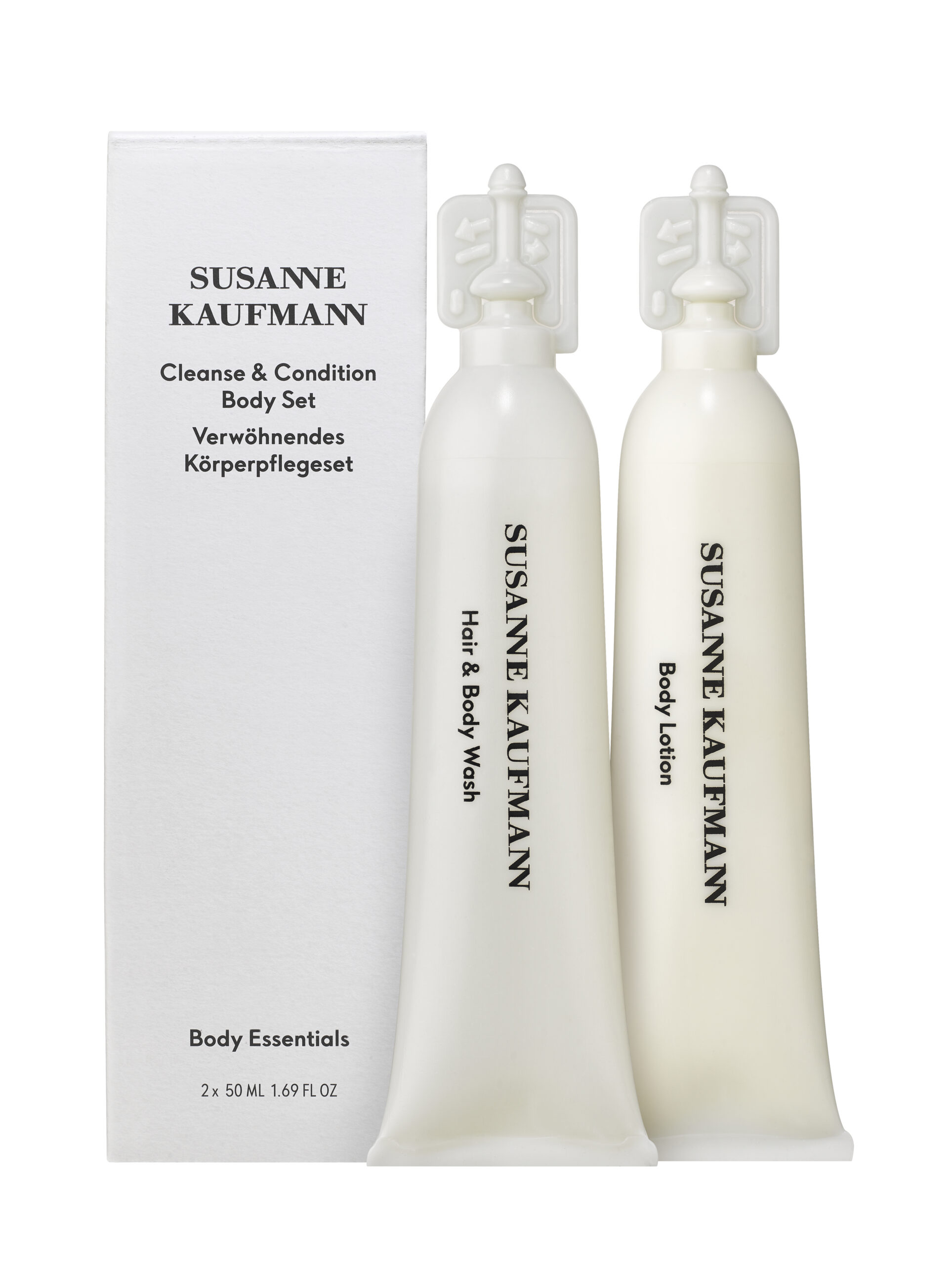 cleanse & condition set susanne kaufmann: body wash & scrubs, shower gel & shampoo 2 in 1, paraben free, 50 ml + body lotions & creams, paraben free, soothing, daily, body lotion, 50 ml cleanse & condition set susanne kaufmann: body wash & scrubs, shower gel & shampoo 2 in 1, paraben free, 50 ml + body lotions & creams, paraben free, soothing, daily, body lotion, 50 ml