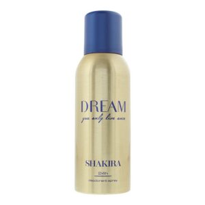 shakira, dream you only live once, deodorant spray, for women, 150 ml