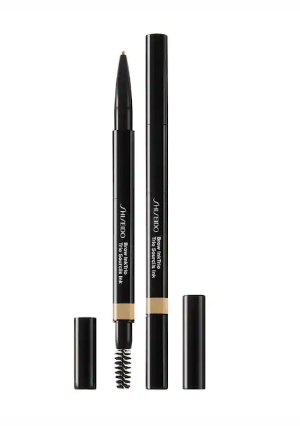 shiseido, brow ink trio, eyebrow cream pencil & brush 2 in 1, 02, taupe, 0.31 g *tester shiseido, brow ink trio, eyebrow cream pencil & brush 2 in 1, 02, taupe, 0.31 g *tester