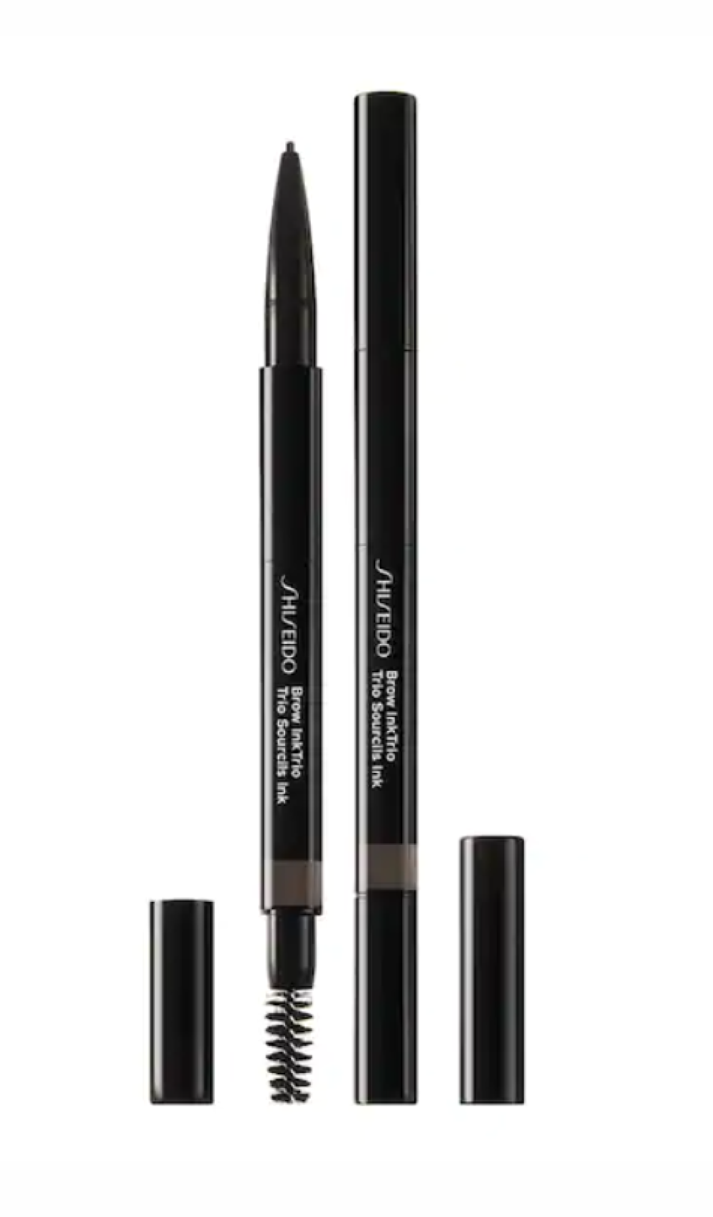 shiseido, brow ink trio, eyebrow cream pencil & brush 2 in 1, 03, deep brown, 0.31 g *tester shiseido, brow ink trio, eyebrow cream pencil & brush 2 in 1, 03, deep brown, 0.31 g *tester