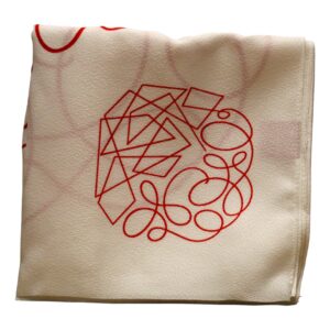 shiseido, furoshiki, textile gift wrapping cloth