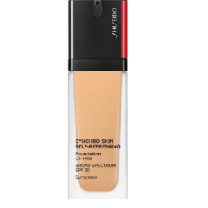 shiseido, synchro skin self refreshing, oil free, liquid foundation, 350, maple, spf 30, 10 ml *tester