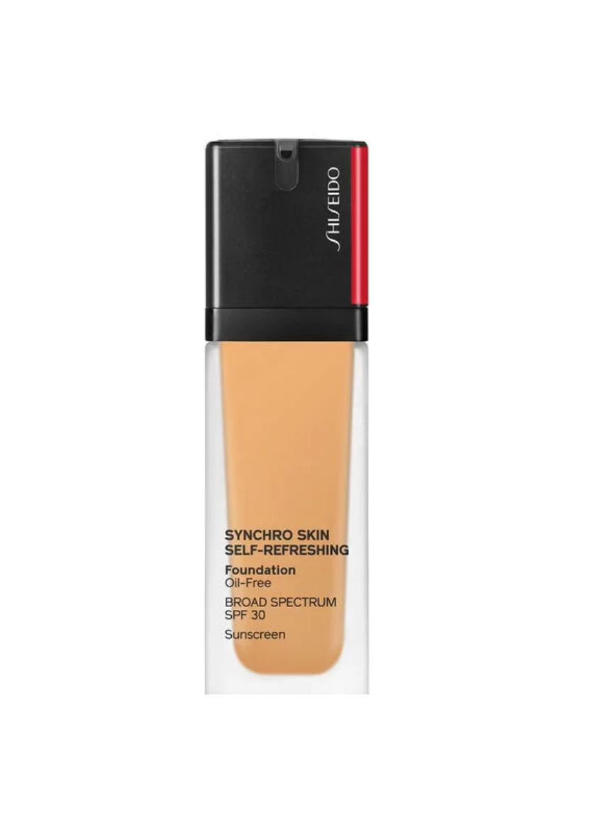 shiseido, synchro skin self refreshing, oil free, liquid foundation, 360, citrine, spf 30, 10 ml *tester shiseido, synchro skin self refreshing, oil free, liquid foundation, 360, citrine, spf 30, 10 ml *tester
