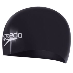 speedo, fastskin, swimming, rubber cap, black, size m