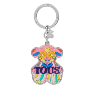 tous, magic flowers bear, metal keyring