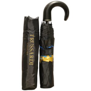 trussardi, trussardi, umbrella, black