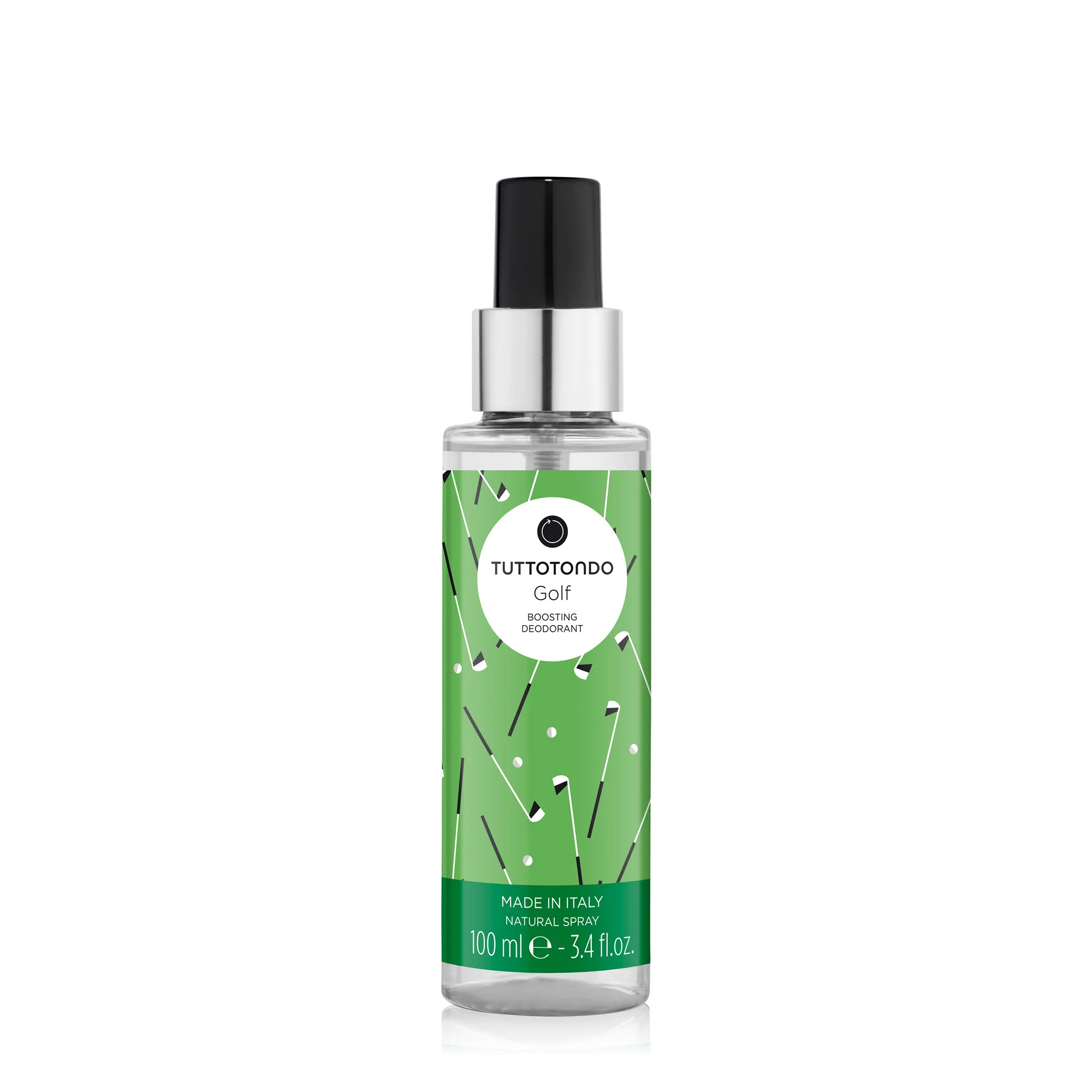tuttotondo, golf boosting, anti perspirant, deodorant spray, for men, 100 ml tuttotondo, golf boosting, anti perspirant, deodorant spray, for men, 100 ml