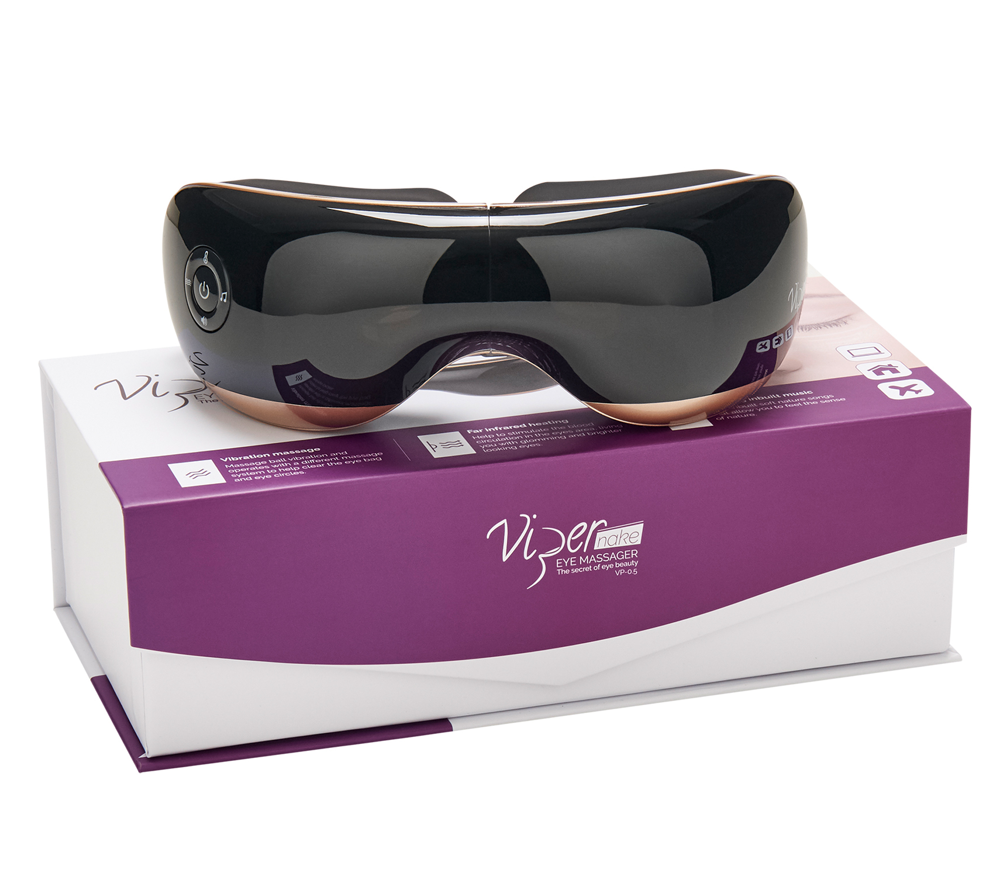 viperpharm, vipernake, wireless, massagers, for eyes, vp 0.5, black, unisex, adult viperpharm, vipernake, wireless, massagers, for eyes, vp 0.5, black, unisex, adult