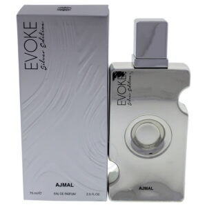 ajmal, evoke silver, eau de parfum, for women, 75 ml