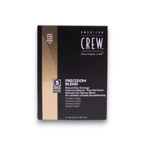 american crew, precision blend, semi permanent hair dye, 7 8 light, 3x, 40 ml