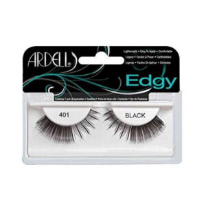 ardell, edgy, false eyelashes, 401, black