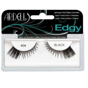 ardell, edgy, false eyelashes, 404, black
