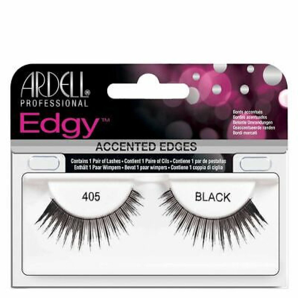 ardell, edgy, false eyelashes, 405, black ardell, edgy, false eyelashes, 405, black