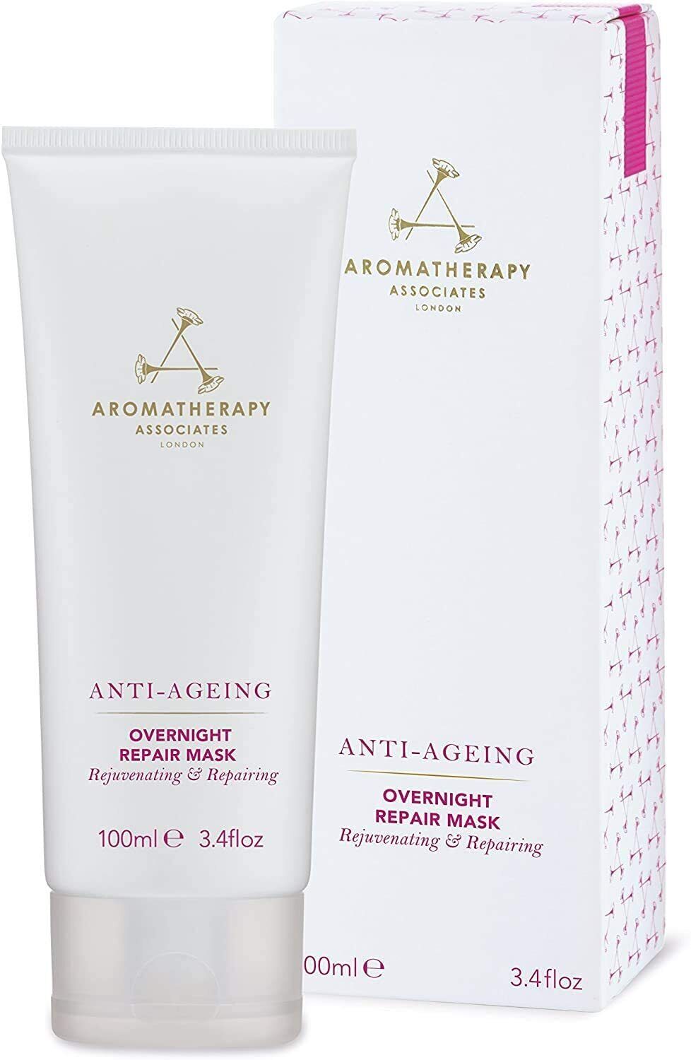 aromatherapy associates, anti ageing, strawberry seeds, repairing, night, cream mask, for face, 100 ml aromatherapy associates, anti ageing, strawberry seeds, repairing, night, cream mask, for face, 100 ml