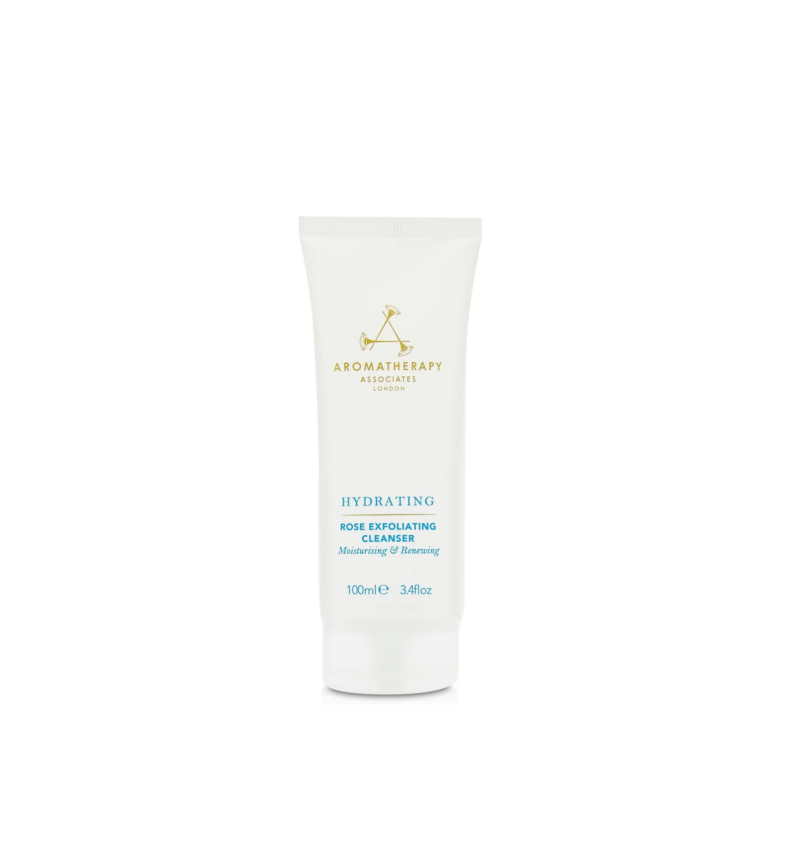 aromatherapy associates, hydrating rose, exfoliating cleanser, 100 ml aromatherapy associates, hydrating rose, exfoliating cleanser, 100 ml