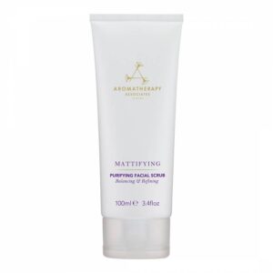 aromatherapy associates, mattifying, vegan, exfoliating scrub, 100 ml