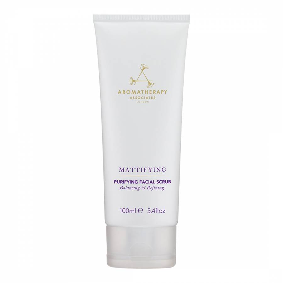 aromatherapy associates, mattifying, vegan, exfoliating scrub, 100 ml aromatherapy associates, mattifying, vegan, exfoliating scrub, 100 ml