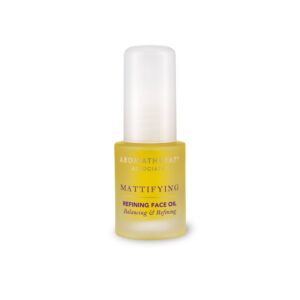 aromatherapy associates, mattifying, vegan, rebalancing, oil, for face, 15 ml