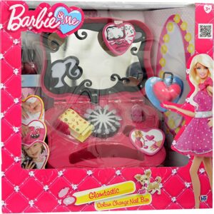 barbie by mattel, glamtastic, doll accessory play set, barbie and me, for girls, 3+ years
