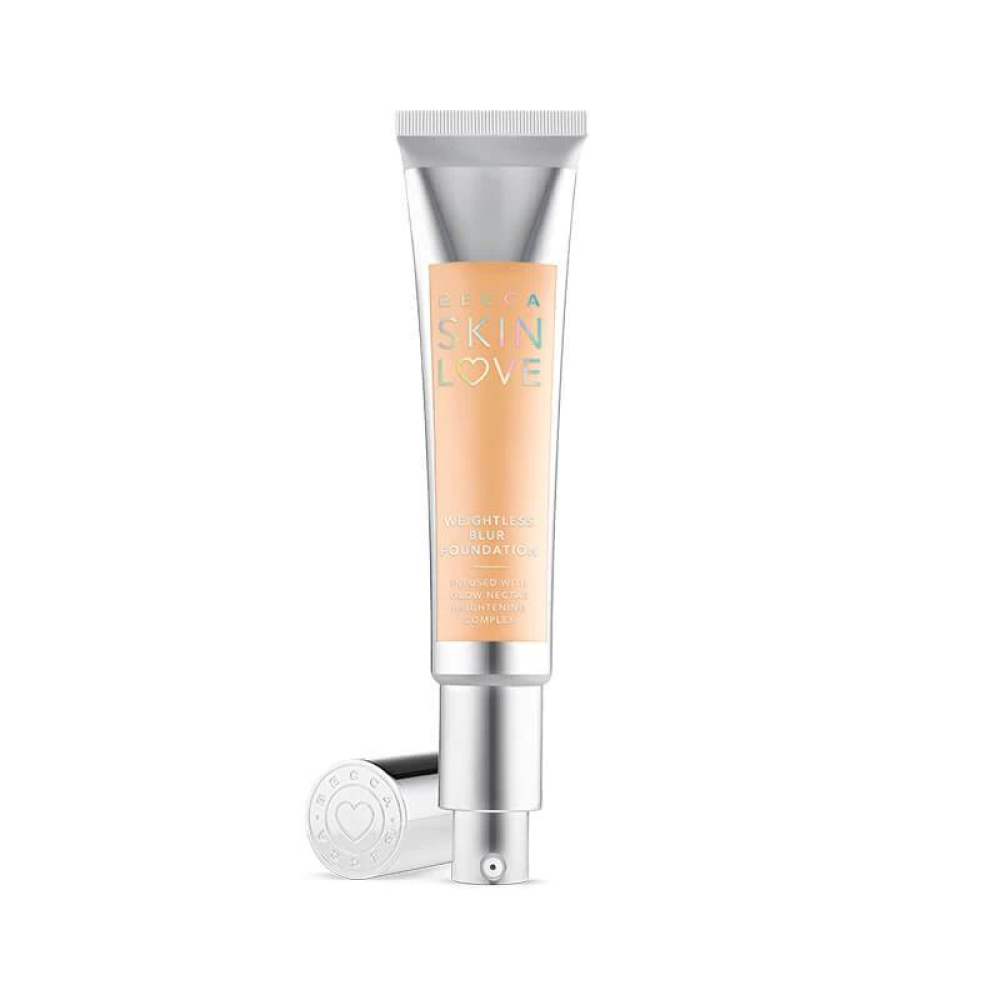 becca, skin love, dimethicone, moisturizing, liquid foundation, porcelain, 35 ml becca, skin love, dimethicone, moisturizing, liquid foundation, porcelain, 35 ml