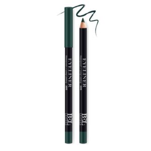 bel london, bel london, hydrogenated vegetable oil, waterproof, colour, long lasting, gel pencil eyeliner, 205, green, 0.78 g