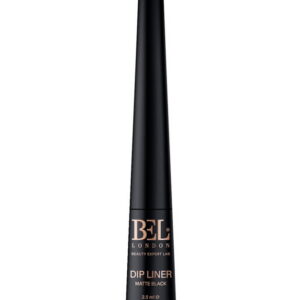 bel london, dip liner, aqua, waterproof, colour, contouring, liquid eyeliner, matte black, 2.5 ml