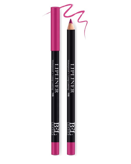 bel london, bel london, hydrogenated vegetable oil, waterproof, contour, lip liner, 116, pink, 0.78 g bel london, bel london, hydrogenated vegetable oil, waterproof, contour, lip liner, 116, pink, 0.78 g