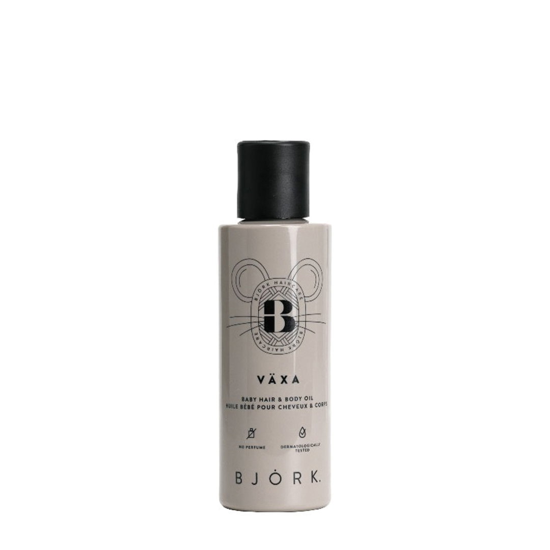 bjork, vaxa baby, nourishes & smooths, oil, for hair & body, 125 ml bjork, vaxa baby, nourishes & smooths, oil, for hair & body, 125 ml
