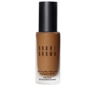 bobbi brown, skin, glycerin, longwear, liquid foundation, w 088, golden almond, spf 15, 30 ml