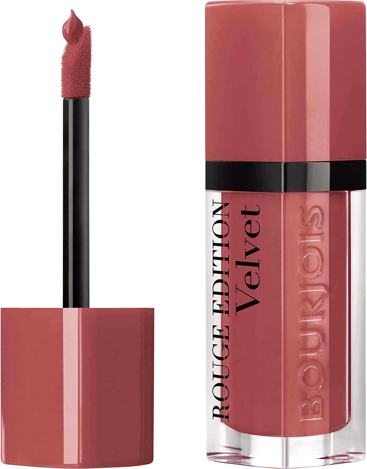 bourjois, rouge edition velvet, dimethicone, matte, liquid lipstick, 04, peach club, 7.7 ml bourjois, rouge edition velvet, dimethicone, matte, liquid lipstick, 04, peach club, 7.7 ml