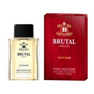 brutal, classic intense, eau de toilette, for men, 100 ml